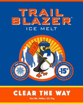 Trail Blazer Ice Melt. Clear the Way.